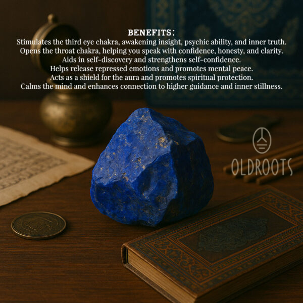 Energized Lapis-Lazuli Organite Pyramid - Image 2