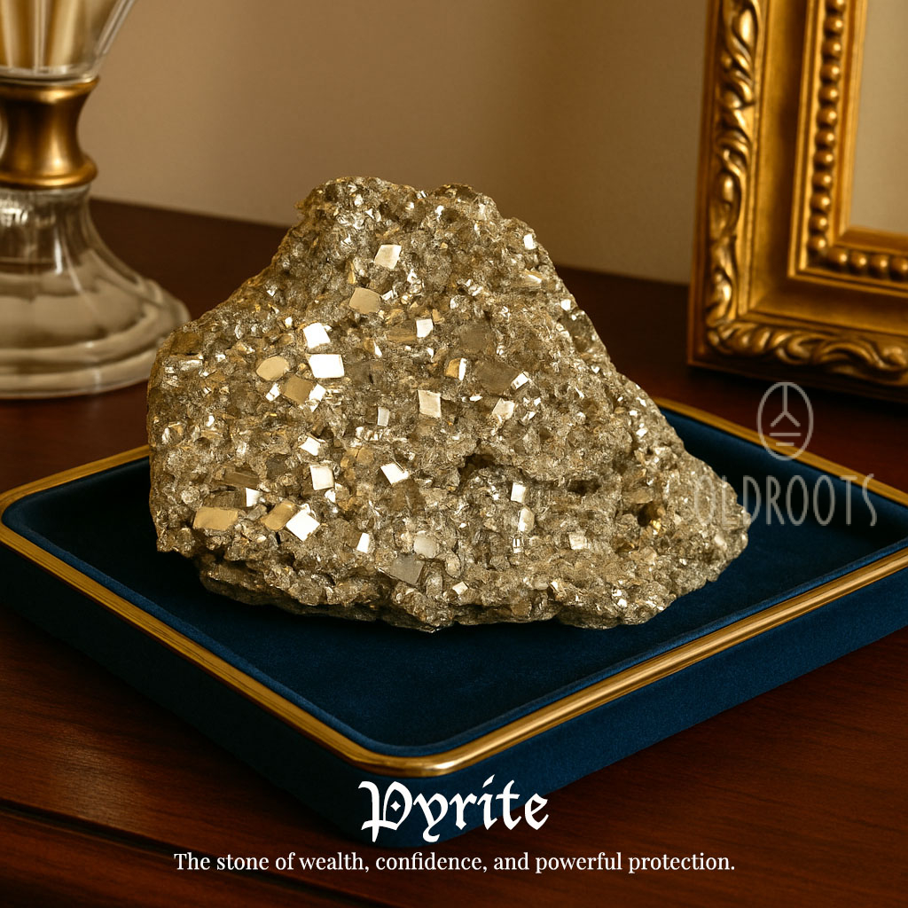 Pyrite Natural Raw Pyrite Cluster - Image 1
