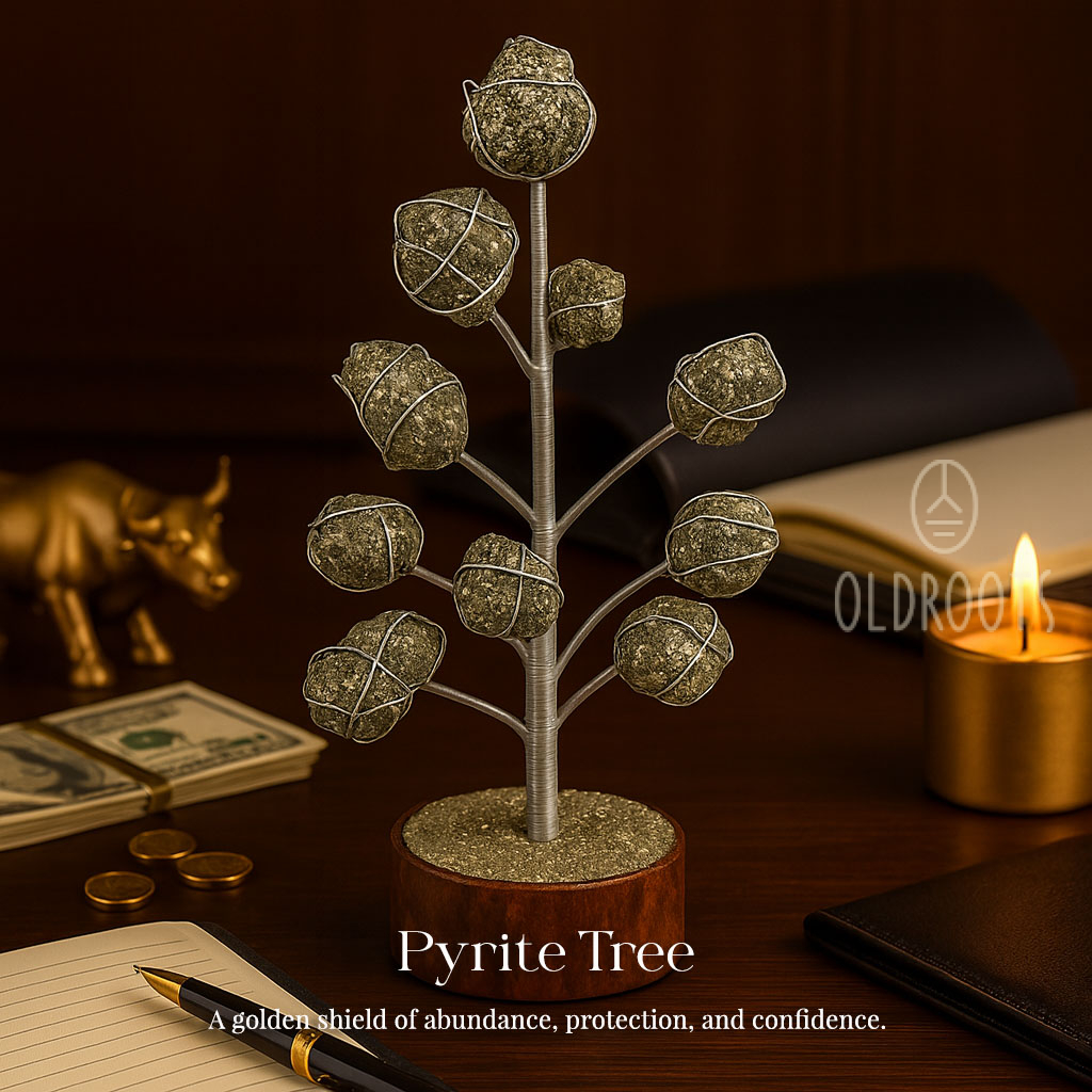 Pyrite Natural Pyrite Crystal Tree - Image 1
