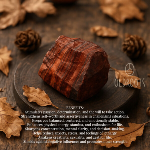 Business Growth Bracelet - Malachite, Citrine, Red Tiger Eye, Chrysoprase & Golden Hematite - Image 4